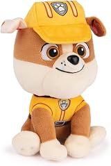 GUND Paw Patrol Rubble Plush 6 Inch Soft Toy for Kids view 2