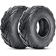 HALBERD 145/70-6 ATV & Go Kart Street Mini Bike Tires, 145 70-6 Tubeless Off-road Tires 4PR (Pack of 2)