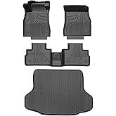 Floor Mats & Cargo Liner for 2020-2025 Nissan Sentra All Weather TPE Protection Floor Liners Full Set with Trunk Mat for 2021 2022 2023 2024 2025 Sentra Accessories