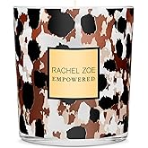 Rachel Zoe Empowered Scented Candle - Vanilla Scented Jar Candle - Luxury Perfume Oil Jar Candle with 45 Hour Burn - Soy Wax, Cotton Wick - 6.3 oz