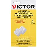 Victor PestChaser Ultrasonic Rodent Repeller with Nightlight – 2 Units - CM752K