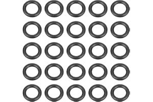 HARFINGTON 50pcs Nitrile Rubber O-Rings 13mm OD 8.2mm ID 2.4mm Width Metric Buna-N NBR Sealing Gasket Plumbing Sealing Repair