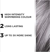L'Oréal Colorista Permanent Gel Hair Dye Smokey Grey 3x Shine view 4