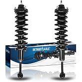 Detroit Axle - 2 Front Struts for Toyota 2003-2023 4Runner 2005-2015 Tacoma | 2007-2014 FJ Cruiser Complete Struts w/Coil Spring 2006 2007 2008 2009 2010 2011 2012 2013 2014 Replacement