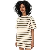 LE BOP Women's Caroline Variegated Tee