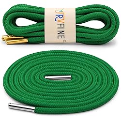 YJRVFINE Athletic Round Shoe Laces: 2 Pairs 31 Inch