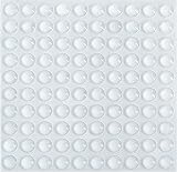 Shintop 100pcs Soft Close Dampers Cupboard Door Bumpers 3/8 in Diameter view 1