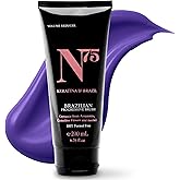 N75 Keratin Hair Smoothing Treatment - Formaldehyde-Free Brazilian Straightening - Deep Repair & Shine - Long-Lasting Frizz Control for Damaged Colored or All Hair Types