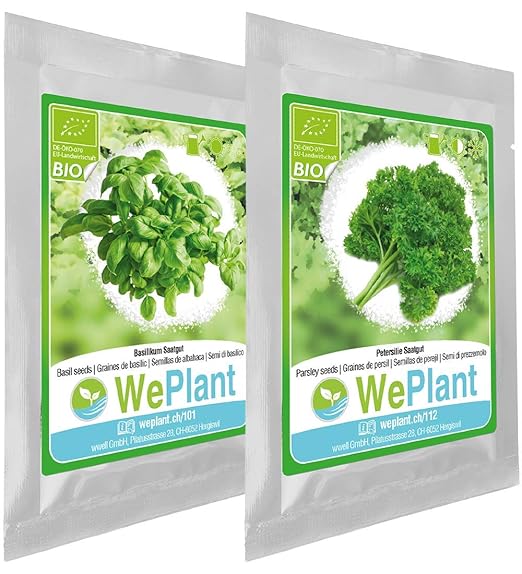 BIO/ORGANICO Albahaca & Perejil - Semillas ecológicas de plantas ...