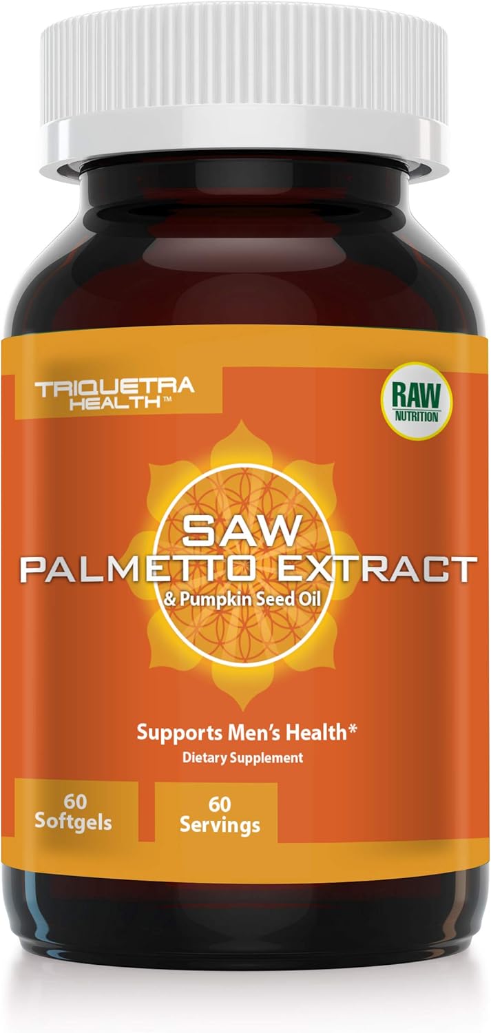 Saw Palmetto Extract (100 Extract) Plus Pumpkin Seed Oil