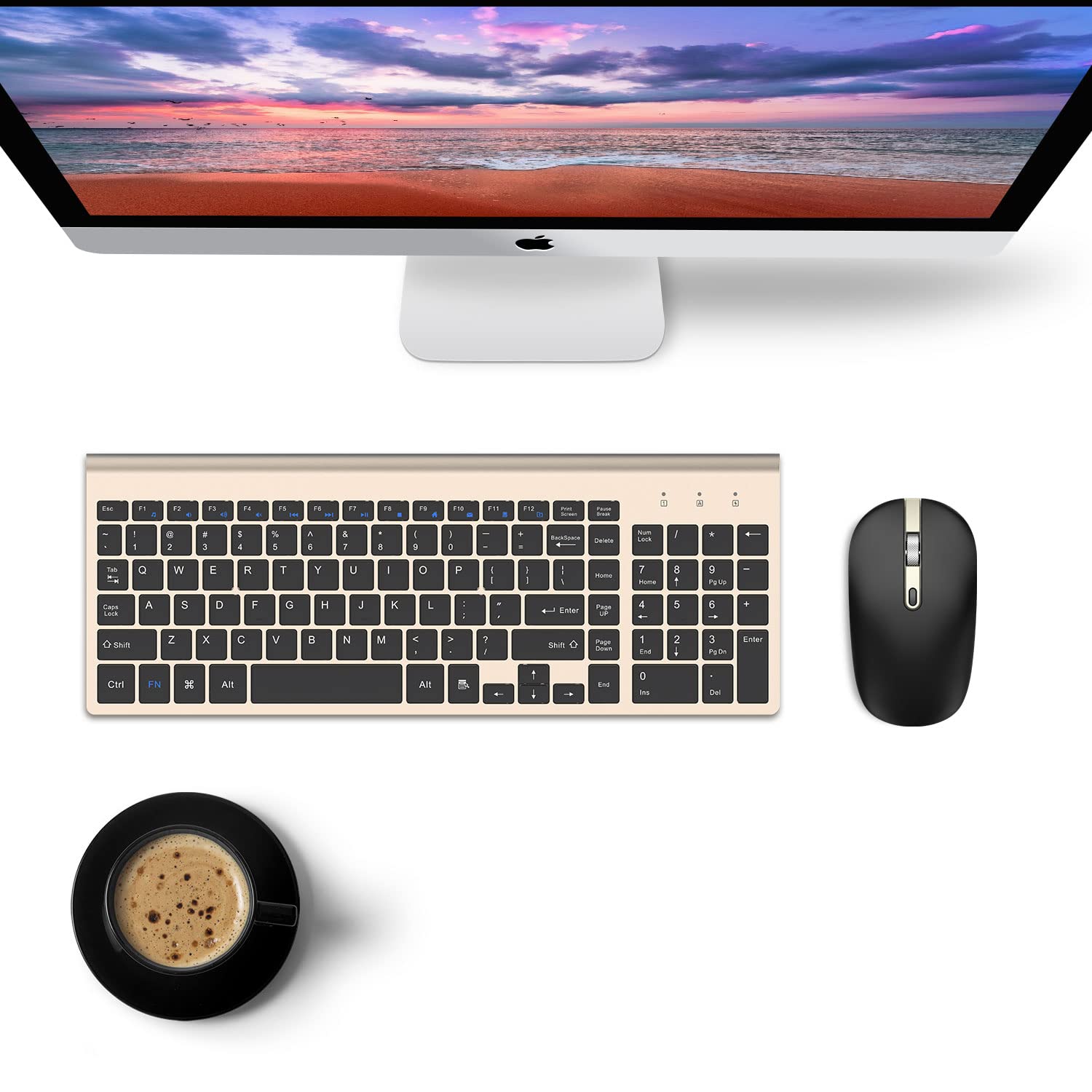 Mua cimetech Wireless Keyboard and Mouse Combo, Compact Full Size ...