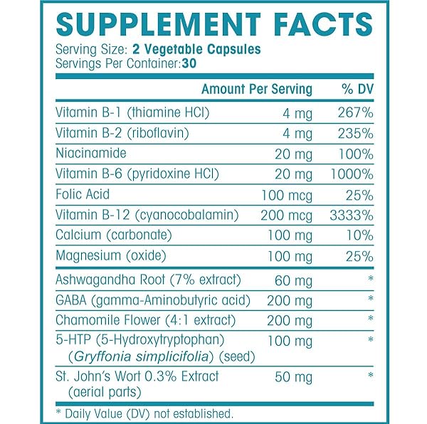 NATURES WELLNESS ZENTA – THE NATURAL RELIEF SUPPLEMENT TO HELP CALM BODY AND MIND | POSITIVE MOOD ENHANCER – INCREASE SEROTONIN LEVELS WITH 5-HTP, ASHWAGANDHA, CHAMOMILE, DMAE | 60 CT