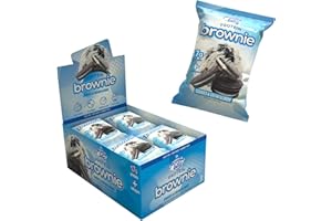 AP REGIMEN Prime Bites Protein Brownie from Alpha Prime Supplements | 16-17g Protein | 5g Collagen | Delicious Guilt-Free Snack | 12 bars per box (Cookies & Cream Blondie)