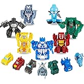 EDPOFUL Mini Car Robot Toys, 3.5 Inch 2 in 1 Model Action Figures, Birthday Gifts STEM Toys for Boys Age 5-12