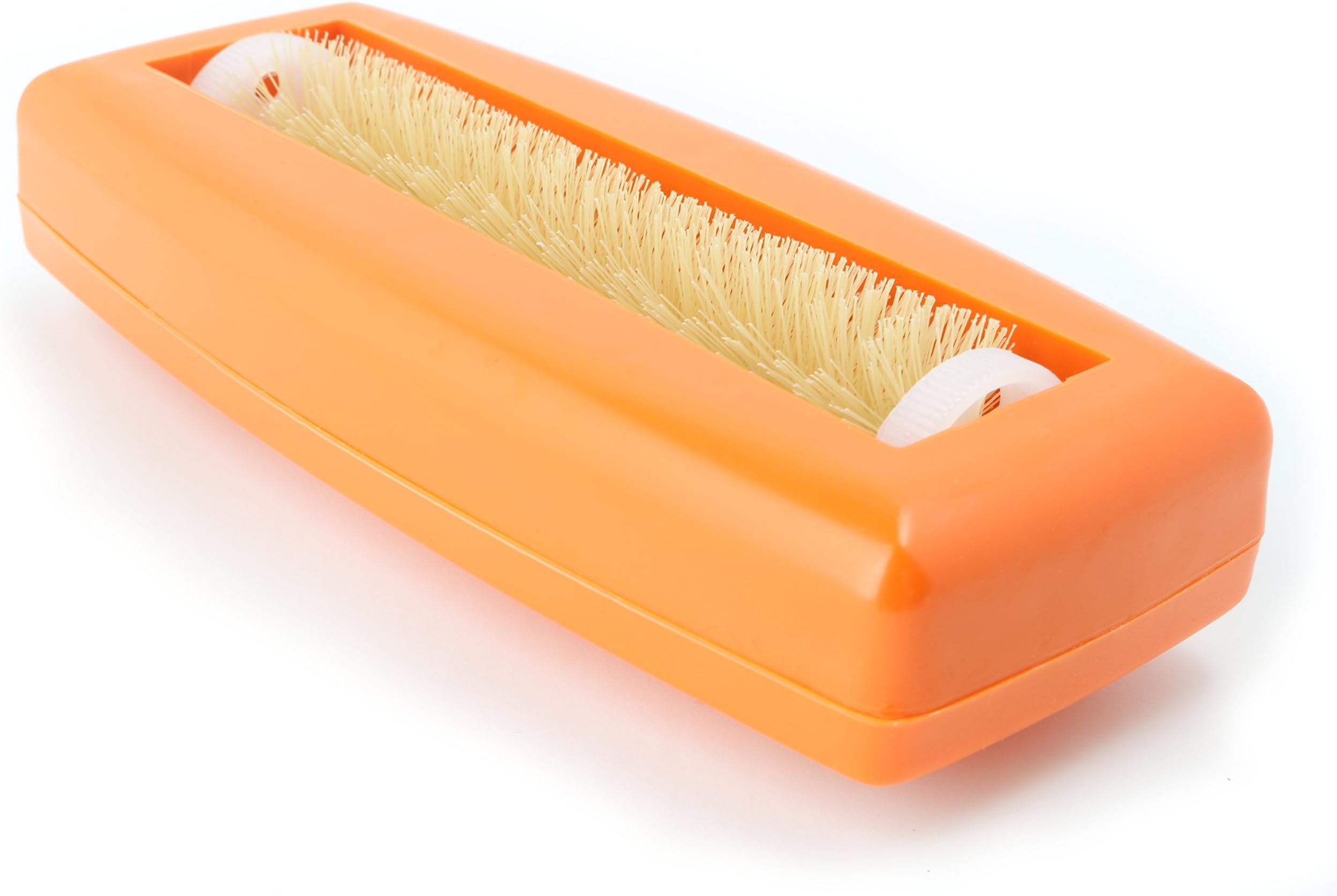 Crumpy Crumb Brush, Crumb Roller, Table Brush, Carpet Brush, Table Sweeper, Hand Vacuum Cleaner, Tablecloth, Brush, Car, Caravan, Vacuum Cleaner, Rapido Orange