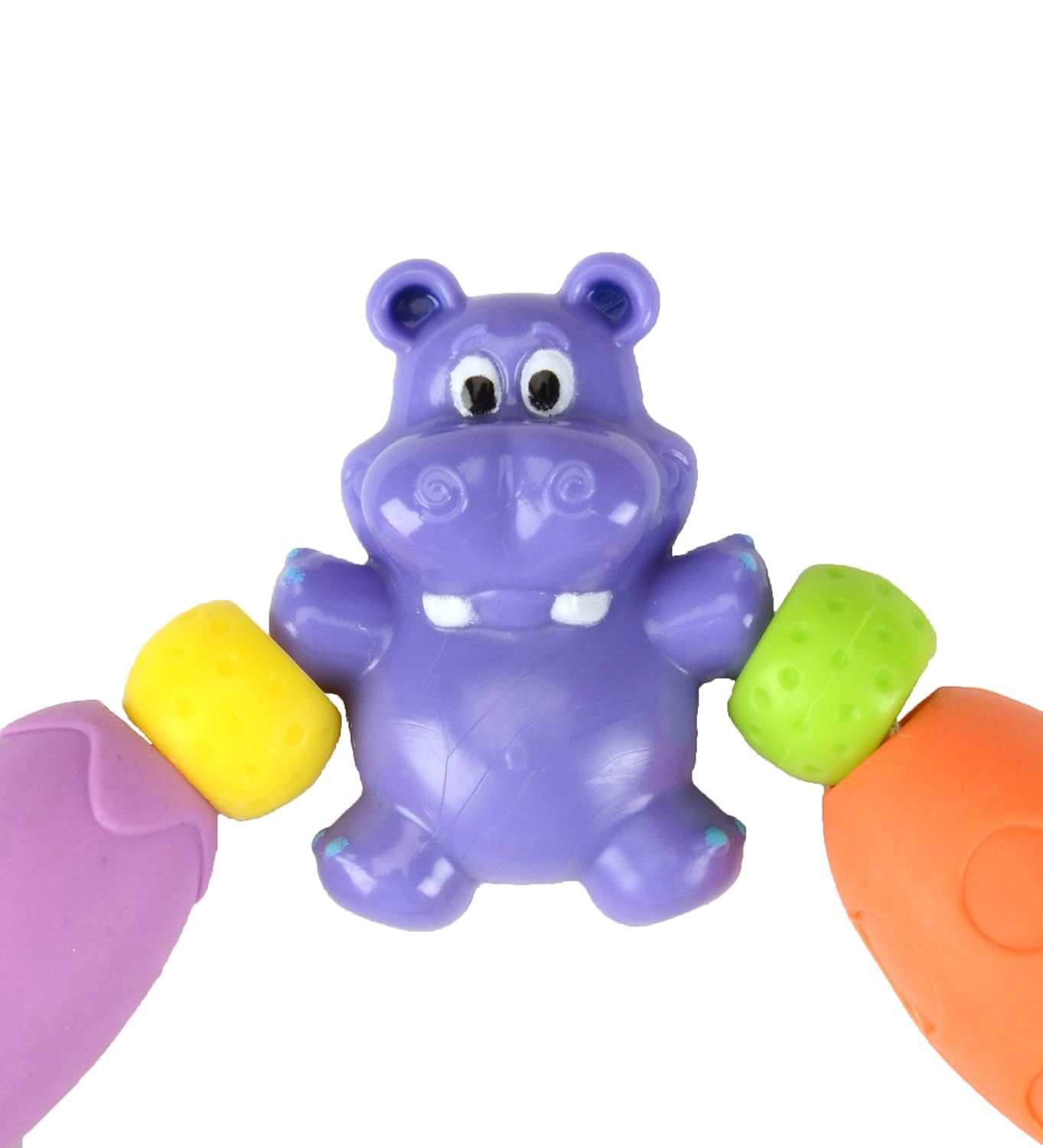 nuby safari friends baby teether
