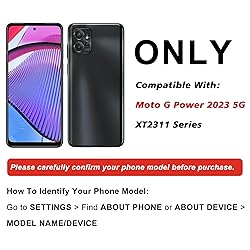 MAXSHARKS Compatible with Moto G Power 2023 5G