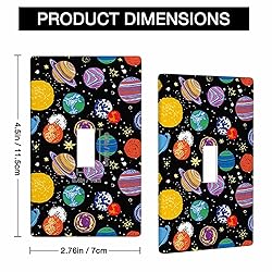 Moslion Planet Outer Space Single Toggle Covers