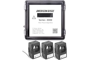 AMERICAN DISGE Series 2000 Three Phase Outdoor Energy SubMeter Kit 110-277V MAX 200 Amp