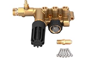 konzition 7108746 Manifold Replacement Kit for AAA Pressure Washer Pump Model Numbers 530008, 530009, 530016, Stable Replacem