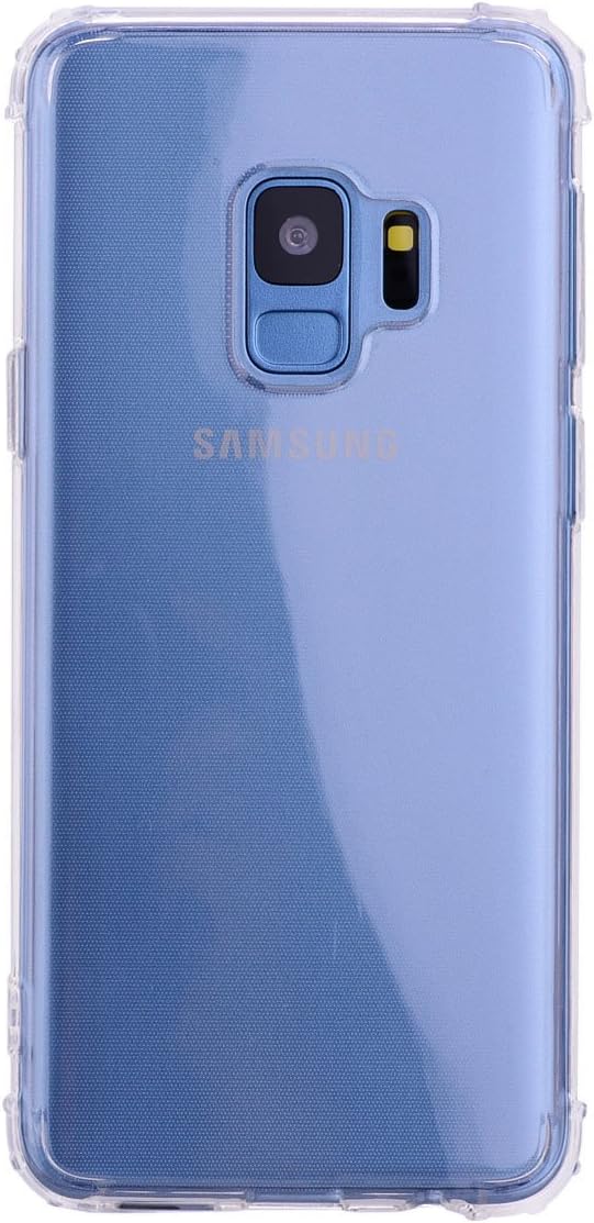 VIeykll for Samsung Galaxy S9 Case Transparent TPU Prevents Falling Galaxy S9 Case (Transparent)