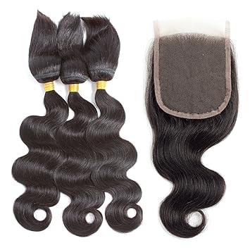Amazon Com Mqyq Braid In Hair 3 Bundles Brazilian Virgin Hair