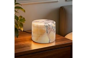 Marble Touch Light, Marble Lamp Night Light Touch Bedside Table Lamp for Bedroom, Type-C Rechargeable Small Desk Bedside, Lux
