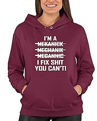 Go All Out 3X-Large Maroon Mens I'm A Mechanic But