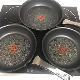 Tefal C620SET3 - Juego de 3 Sartenes Aluminio de 21, 24 y 26 cm ...