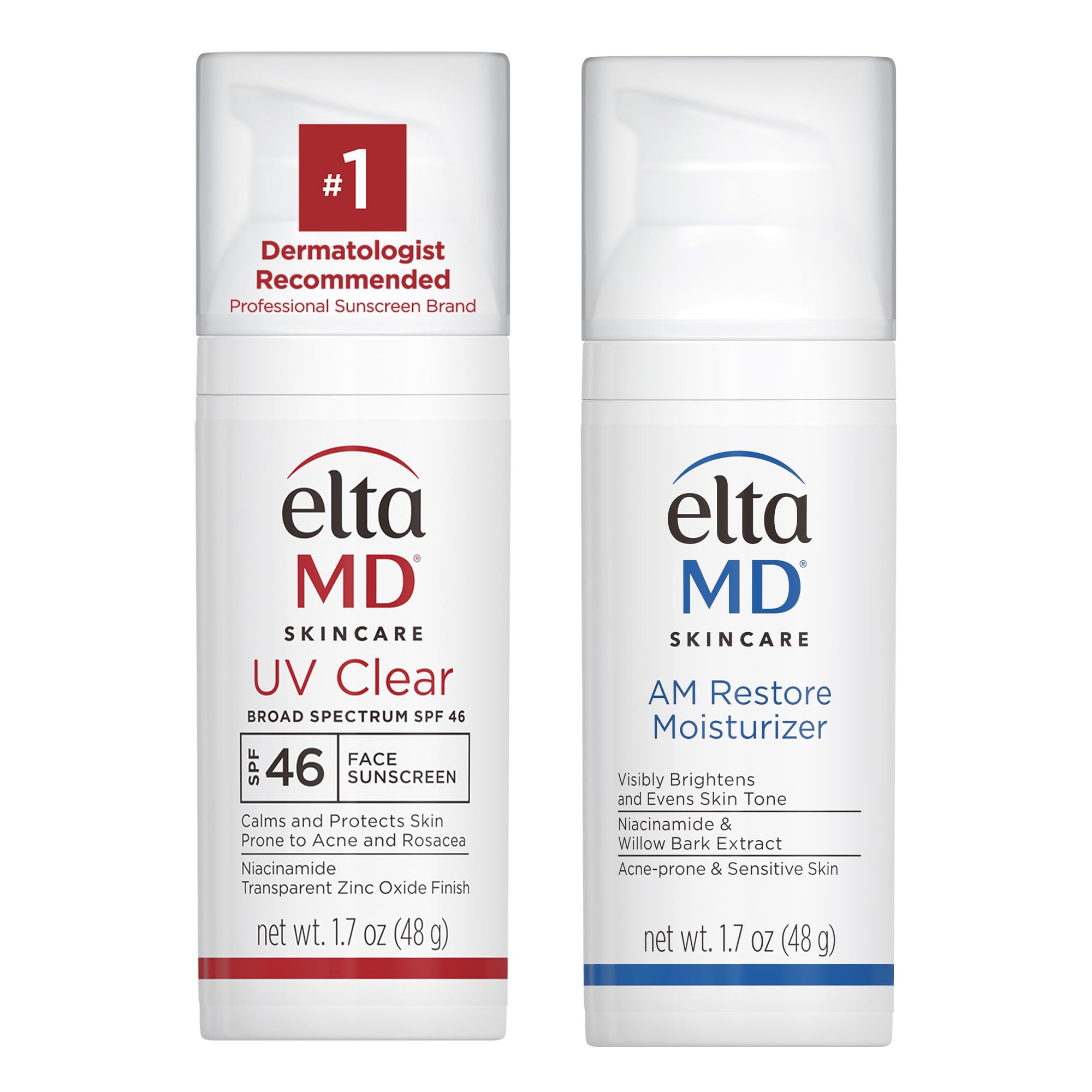 Bundle of EltaMD UV Clear Face Sunscreen SPF 46