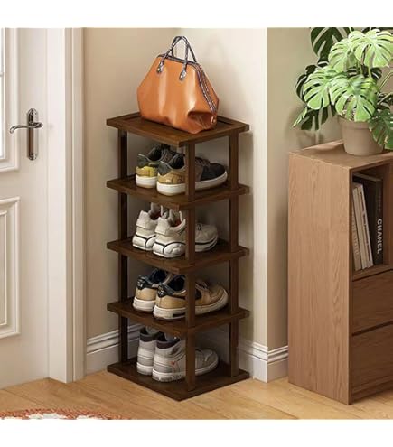 Amazon.com: Shoe Rack Multi Bathroom Slipper Rack Layer Vertical