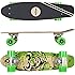 Longboard Skateboard 104cm - 7-lagig Ahornholz Cruiser Mit ABEC-11 Lagern