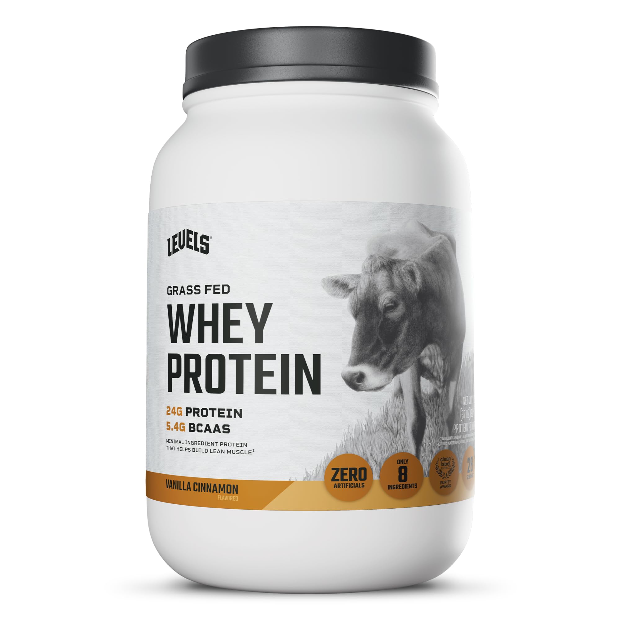 Grass Fed Whey Protein (Vanilla Cinnamon)