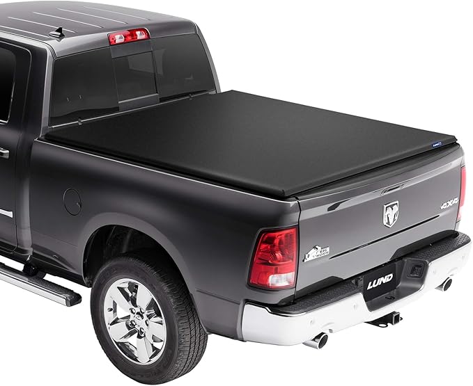 Amazon Com Lund Genesis Elite Roll Up Soft Roll Up Truck Bed Tonneau Cover 96864 Fits 2009 2018 19 20 Classic Dodge Ram 1500 6 6 Bed 78 Premium Matte Canvas Automotive