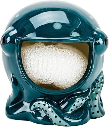 Boston Warehouse Blue Octopus Scrubby Holder Scrubby or Bar Soap Holder