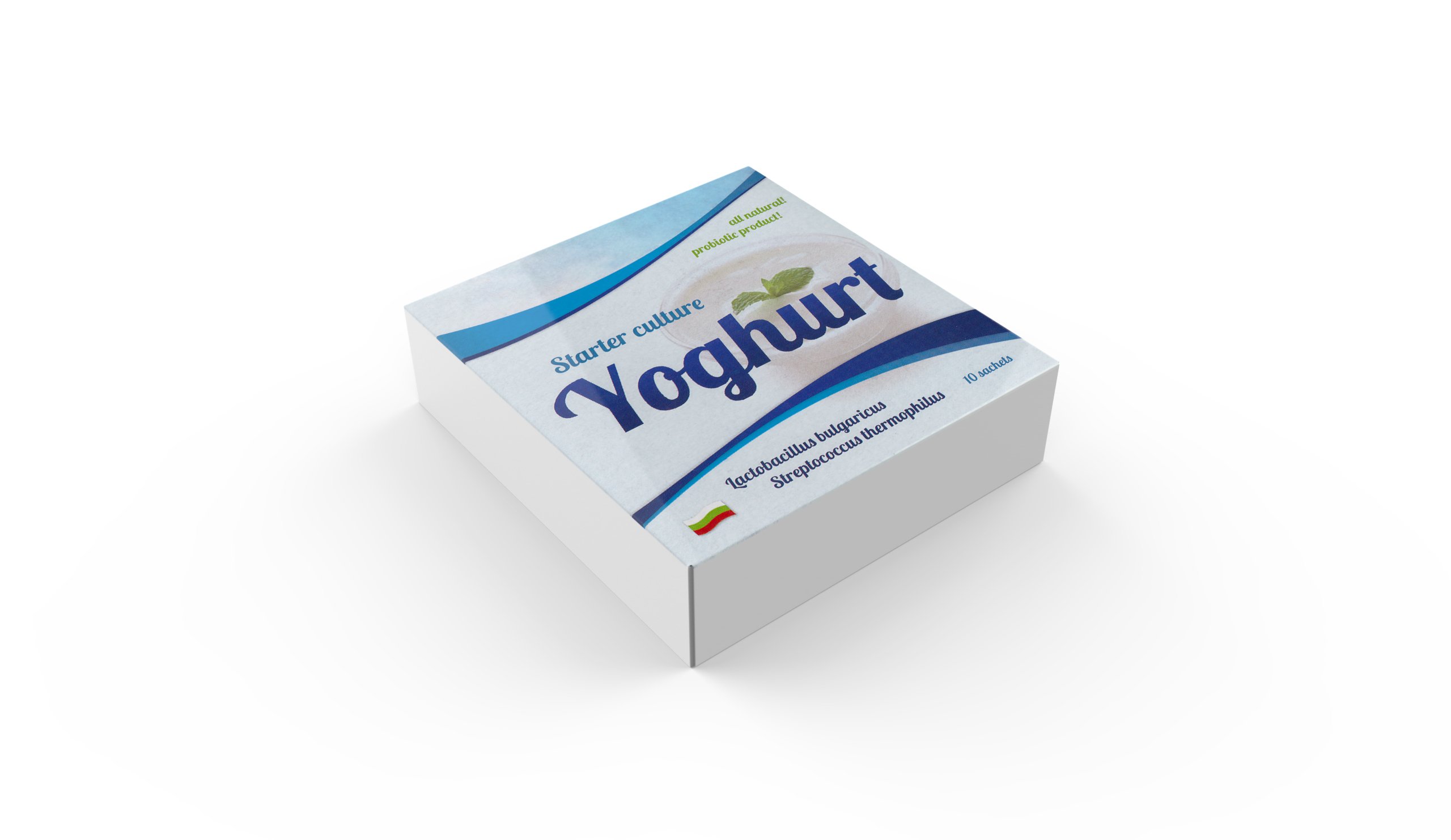 Yogurt Starter Cultures Pack of 10 Freeze Dried Sachets For Plain