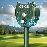 Animal Repeller Ultrasonic Solar Outdoor Waterproof Mole Repellet Deer Repellent Devices with LED Flash Light,Dog Repellent P