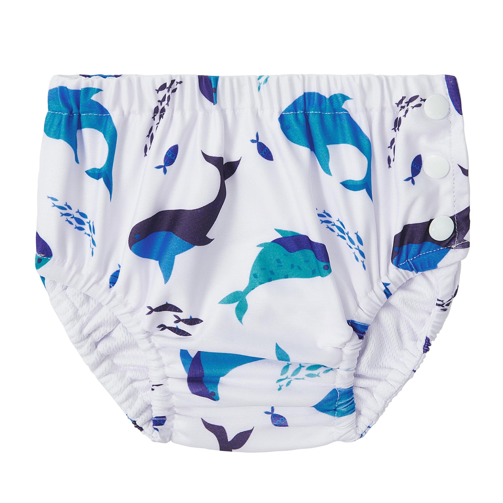 Durio 2PCS Reusable Swim Diapers - Toddler Baby Swim Diaper Soft and Waterproof for Swimming Lessons Boys and Girls