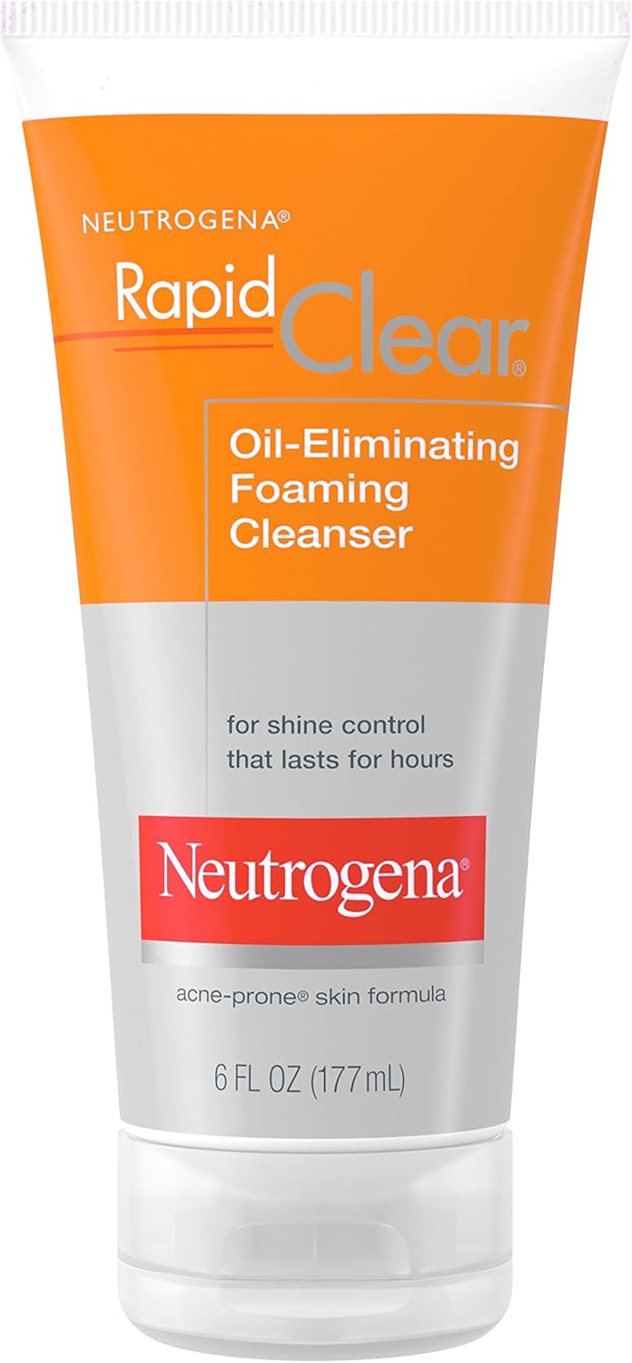 neutrogena rapid clear foaming cleanser