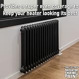 Pro-Kleen Radiator Enamel Paint Black Matt 400ml Heat Resistant 100C view 4