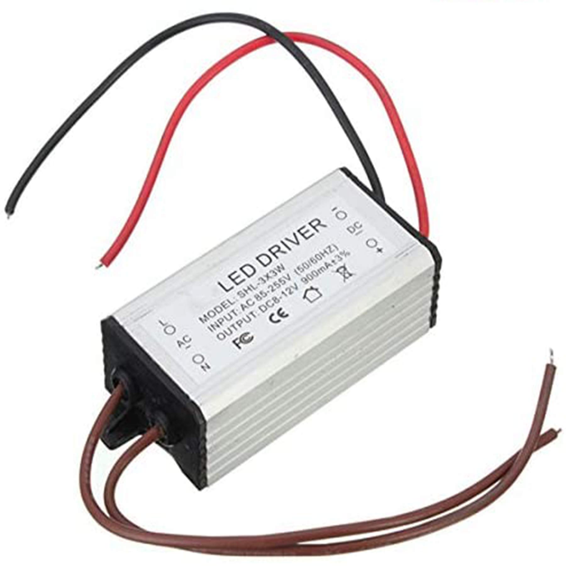 C-FUNN 8-12V 10W 900mA AC/DC Voltage Transformer Tube Light Waterproof LED Driver