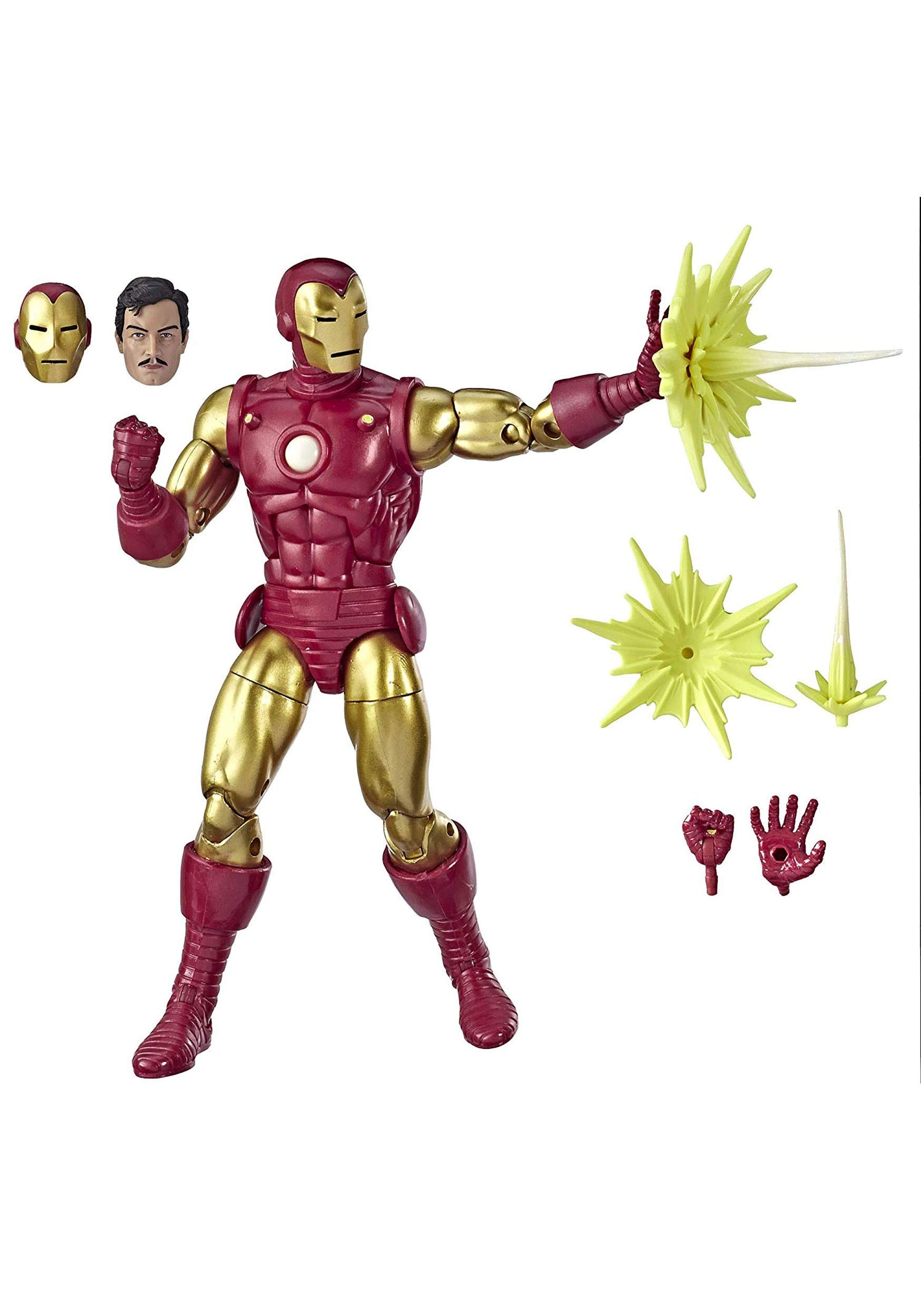 Marvel Comics 80th Anniversary Legends Series 6"-Scale Vintage Comic-Inspired Iron Man