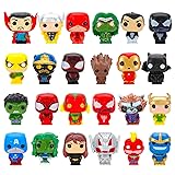 24 PCS Super Hero Action Figures Superheroes Toys