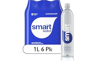 Smartwater Packaged Drinking Water, 33.8 Fl Oz (pack of 6)