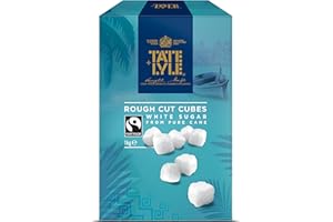 TATELYLE WHITE ROUGH CUT SUGAR CUBES