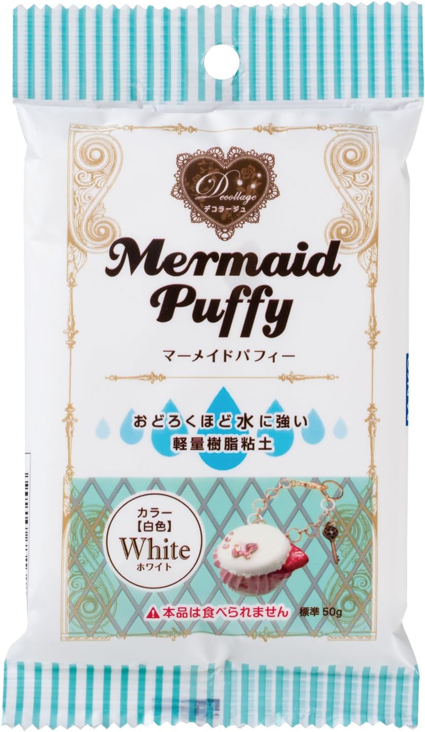 Pajiko Mermaid Puffy white 50g 303131