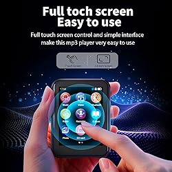 16GB MP3 Player with Bluetooth 5.3, QNGEE 2.4 inch