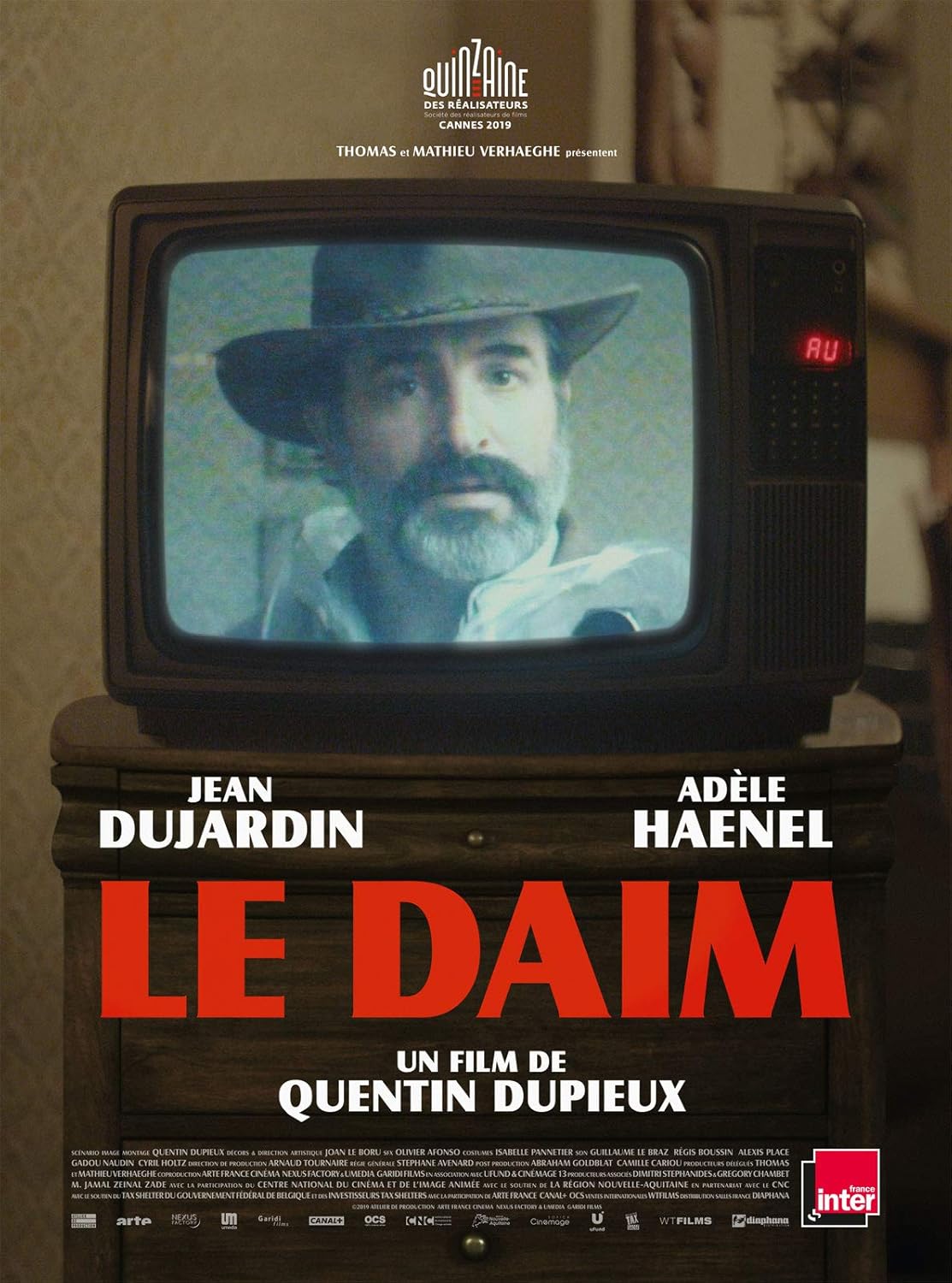 Le Daim Affiche Cinéma Originale (Format 53 x 40 cm Pliée) Quentin Dupieux  Jean Dujardin Adèle Haenel 2019: Amazon.fr: Cuisine & Maison