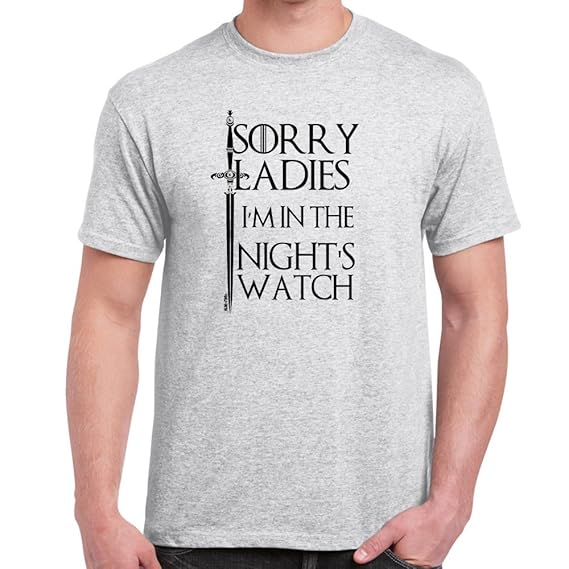 Herren Lustige Sprüche Coole Fun T Shirts Im In The Nights Watch Game Of Thrones Tshirt