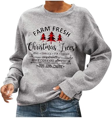 womens christmas sweatshirt